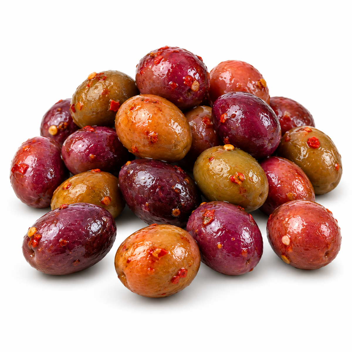 Olive nere condite