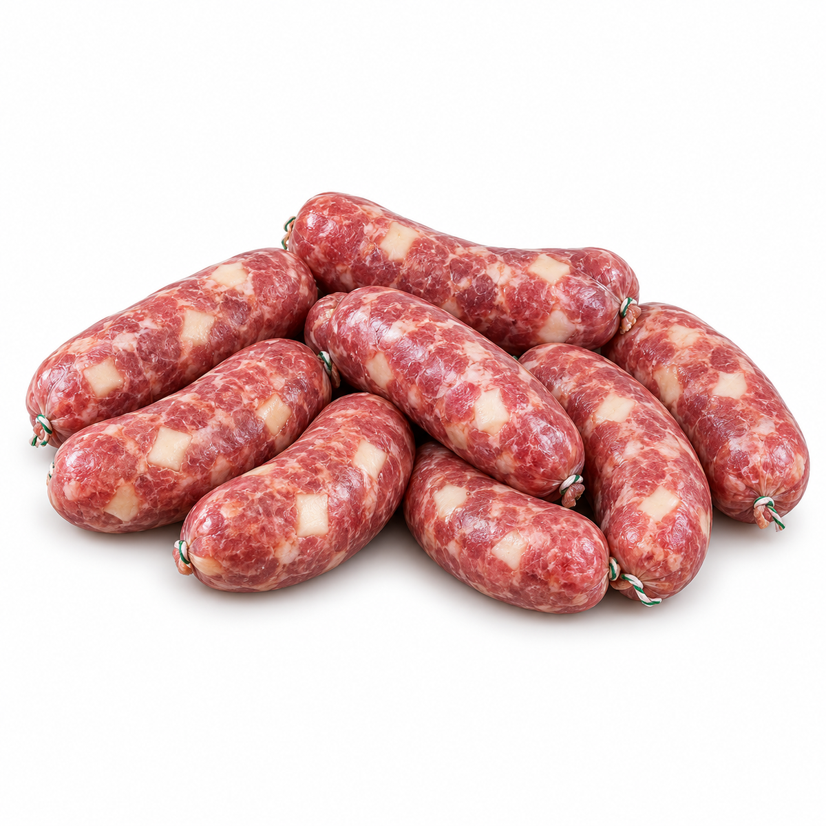 Salsiccia fresca di maiale con provola